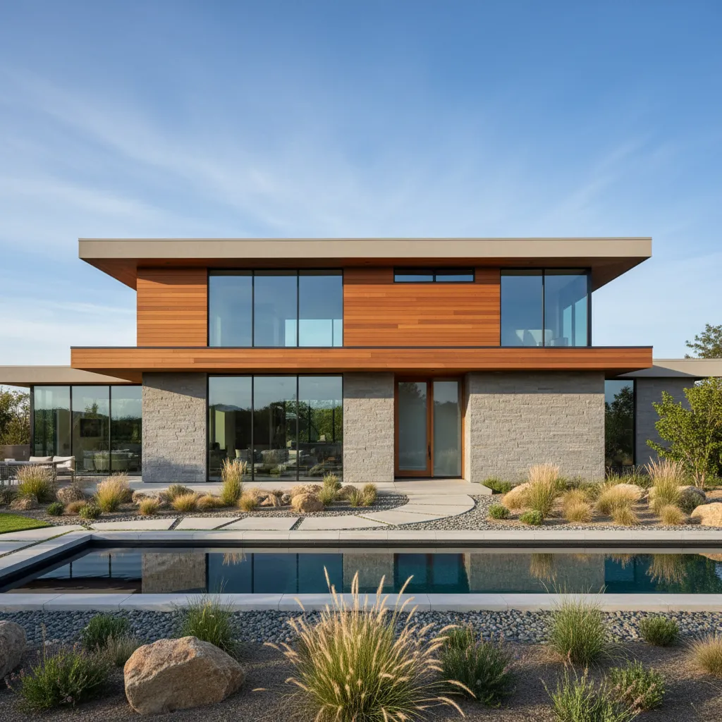Diseños de casas bonitas de dos pisos: ideas modernas