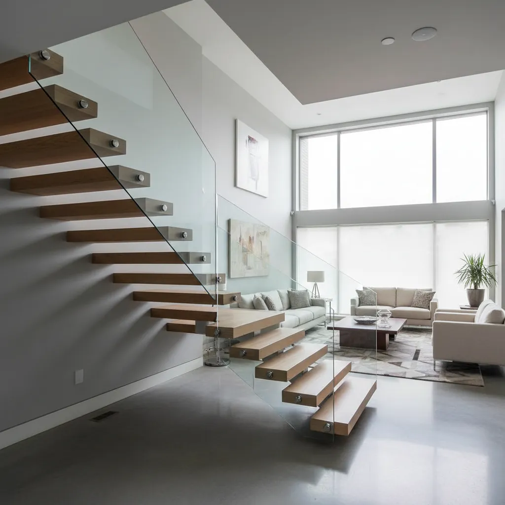 Diseños de escaleras para casas de 2 pisos