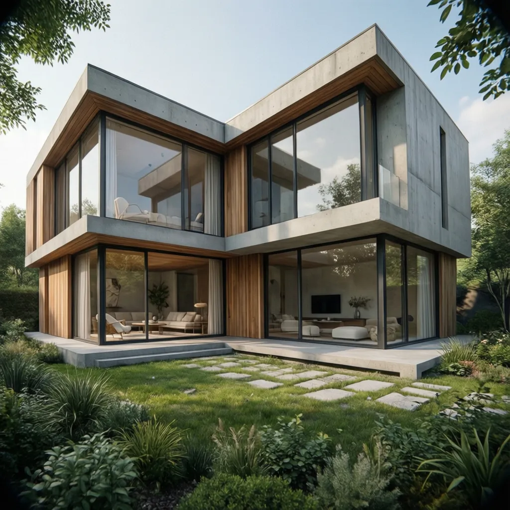 Diseños de casas de 2 plantas modernas: ideas y planos