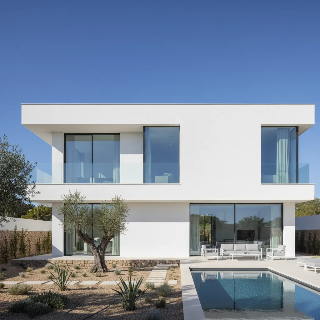 Chalet contemporáneo en urbanización cerca de Valencia