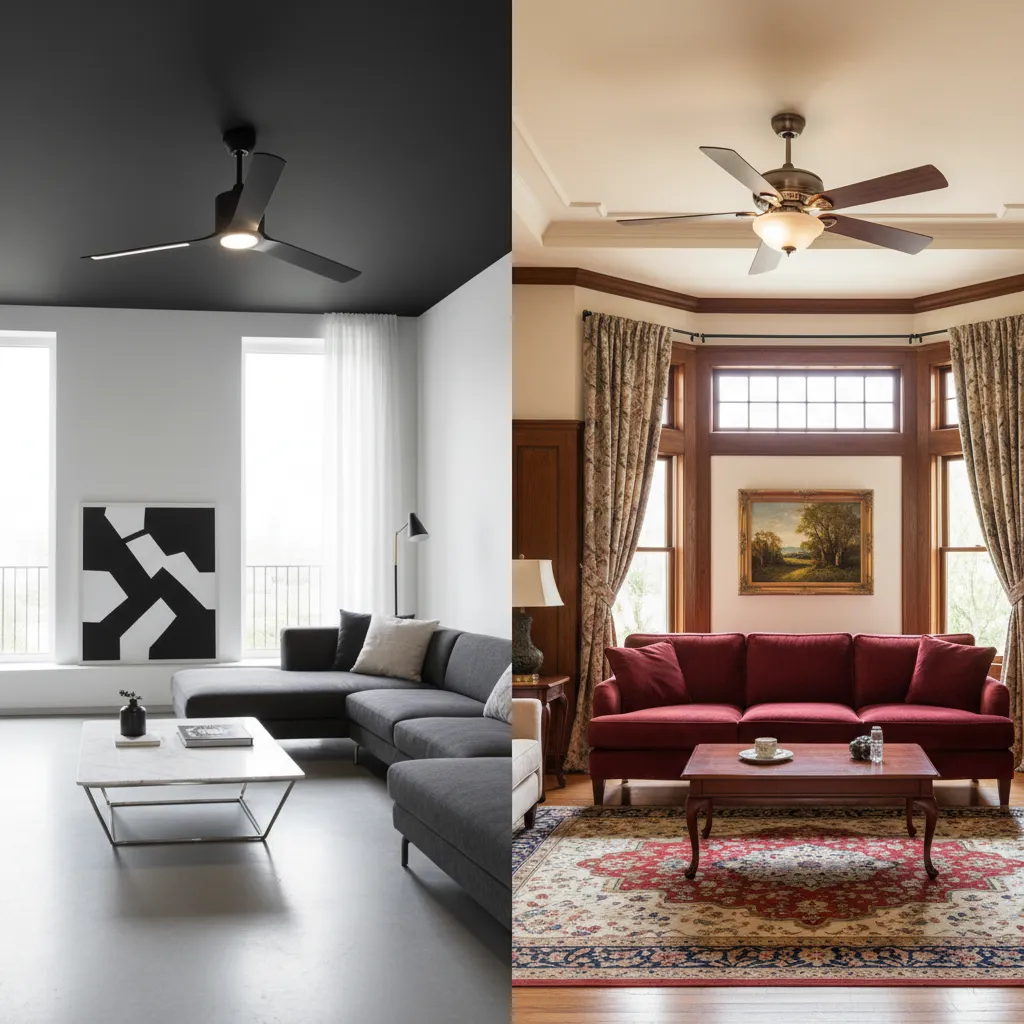 Style Matching With Modern and Traditional Rooms