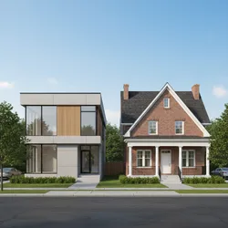 Modern vs Traditional Elevation Styles for 2000 Sq Ft House Plans