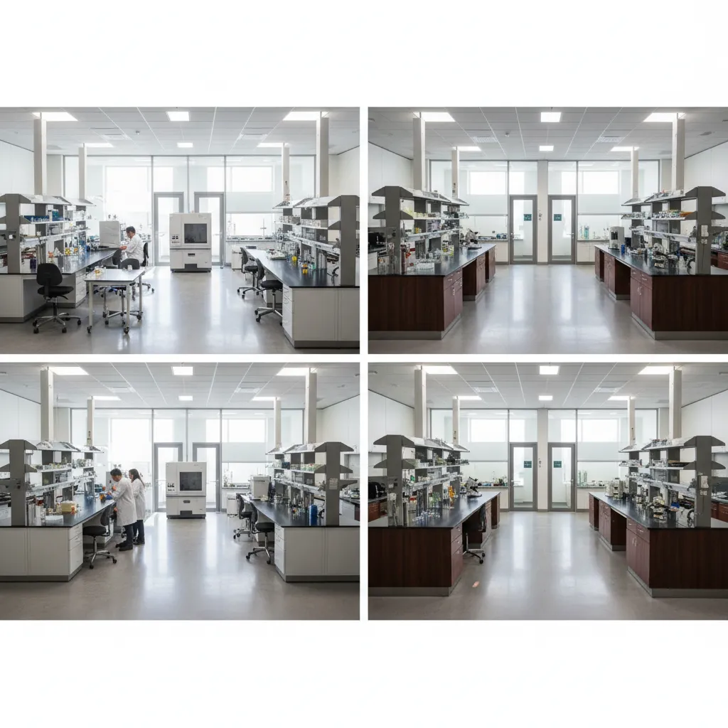 Modern Laboratory Floor Plan Layout vs Traditional Lab Layout