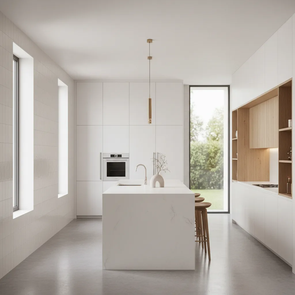 Kitchen Tile Trends Designers Love for Modern White Kitchens: Interior designers share the backsplash styles, textures, and color accents shaping modern white kitchen tile trends.