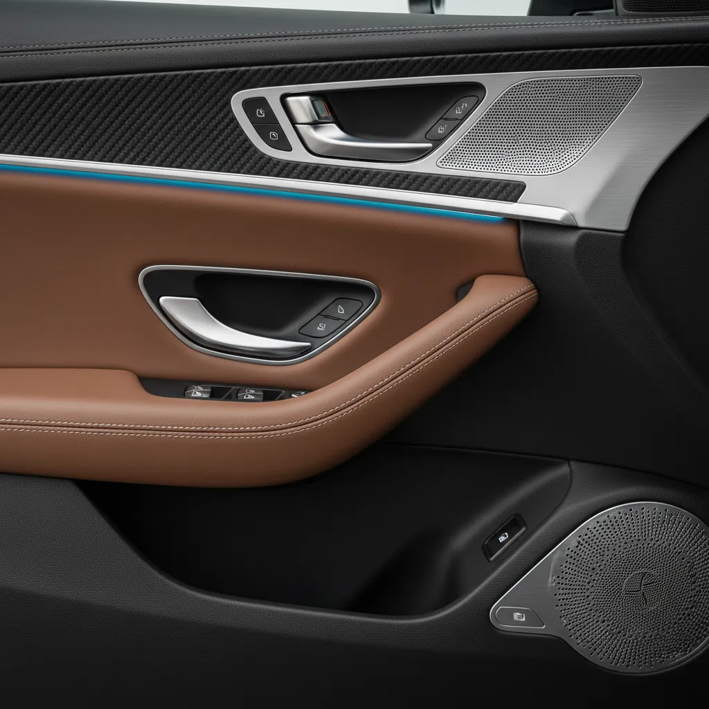 Molduras decorativas para puertas de coche interior