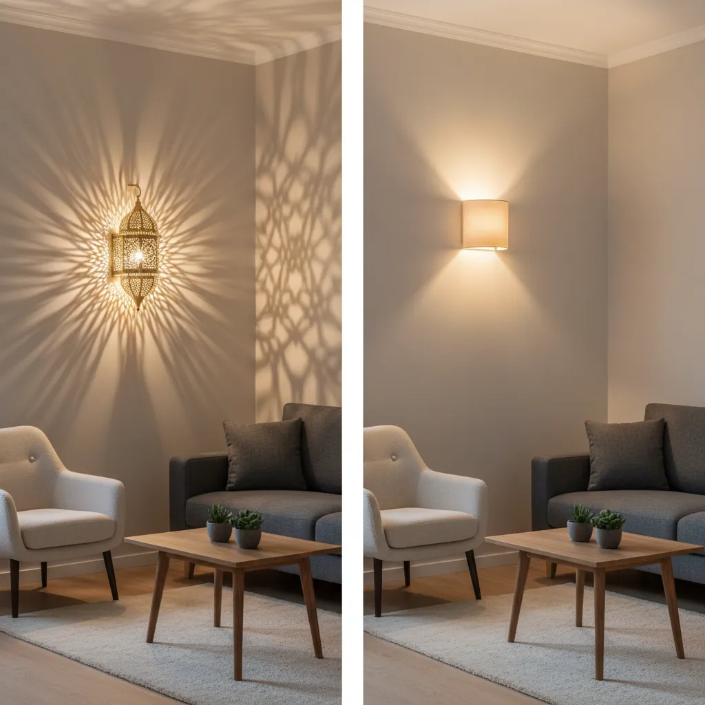 Moroccan Wall Lights vs Traditional Wall Sconces: Which Works Better for Small Spaces?