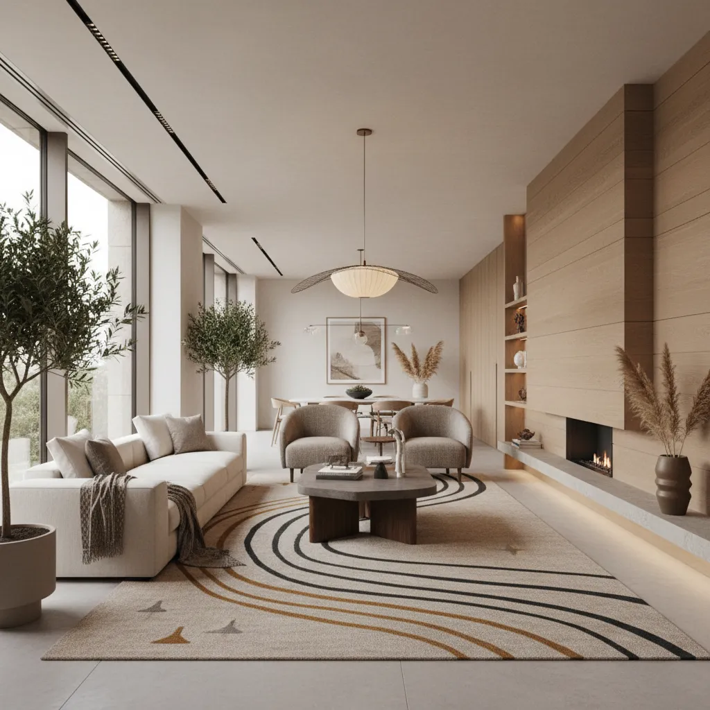 Movimiento en diseño de interiores: cómo crear espacios vivos