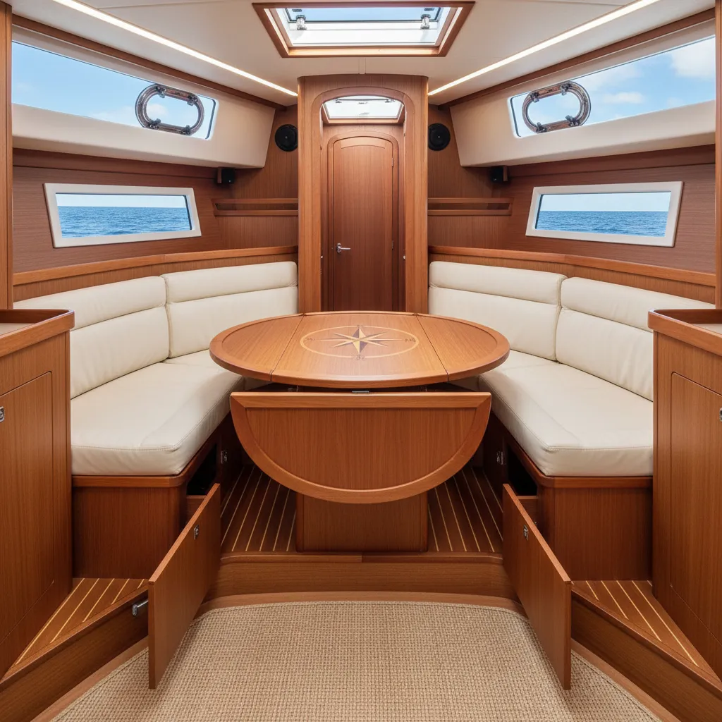 Cómo decorar el interior de un barco