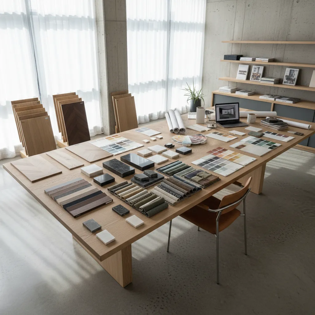 Muestras gratuitas para decoradores de interiores