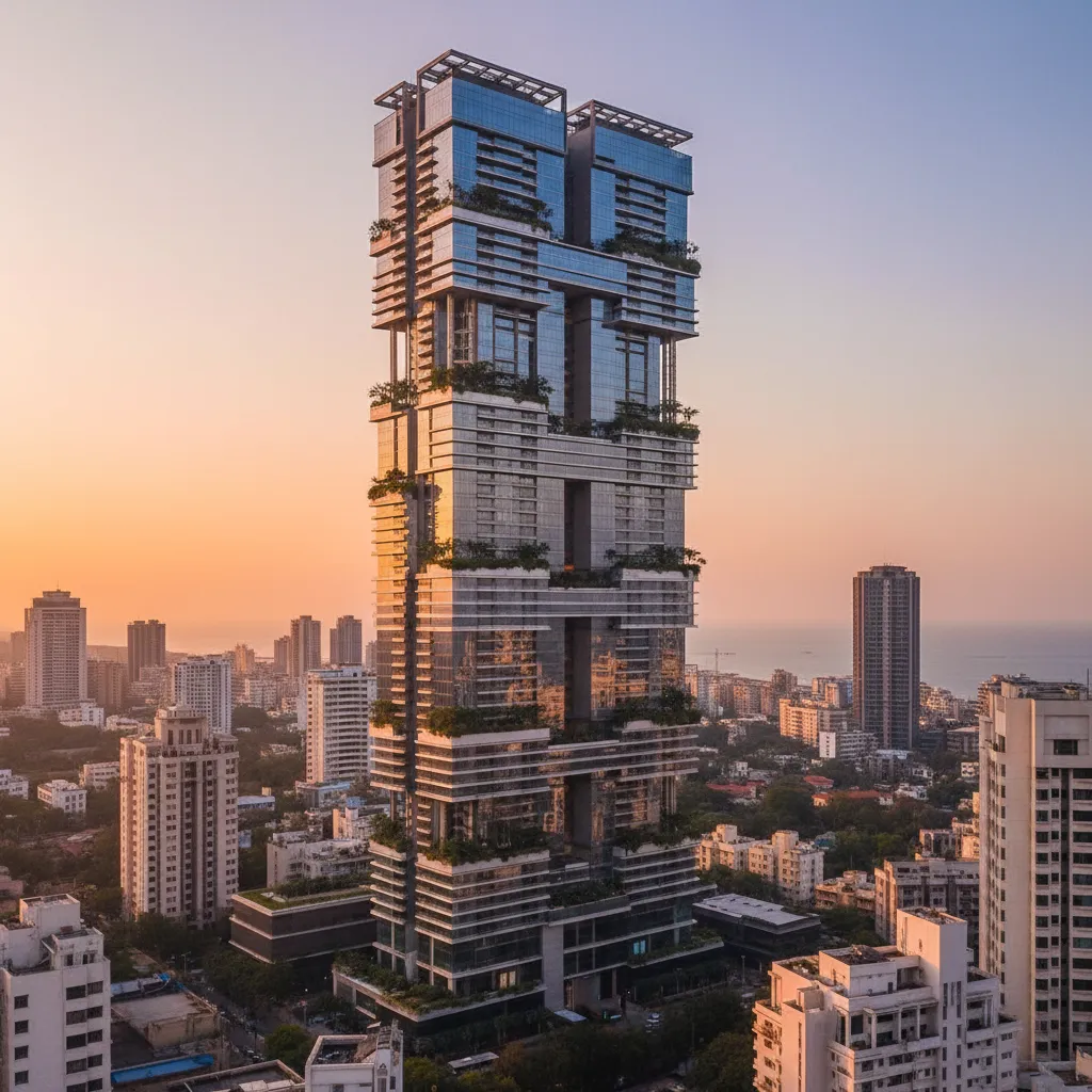 Exploring Mukesh Ambani House Map and Layout of Antilia