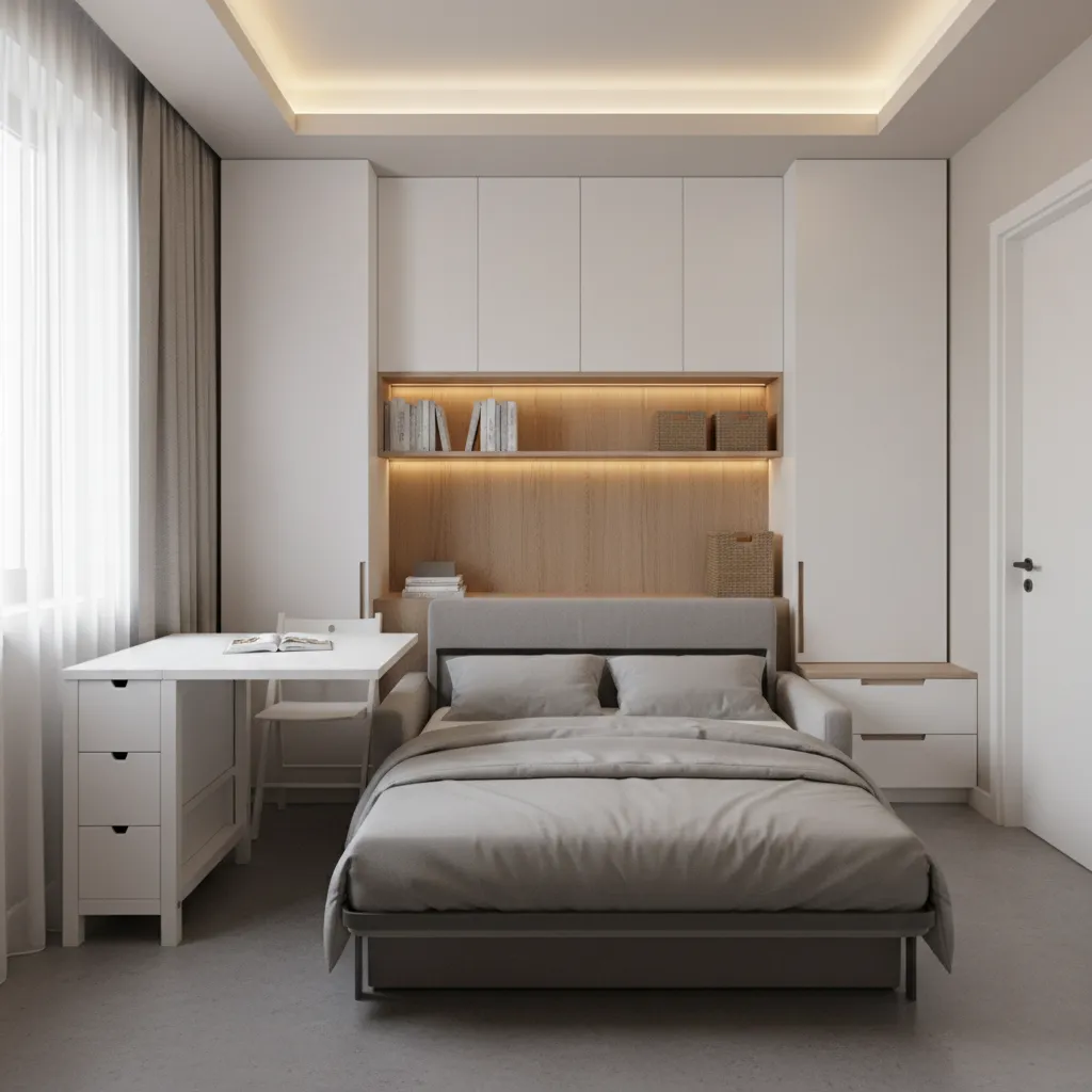 Nội thất đa năng cho nhà diện tích 25m2