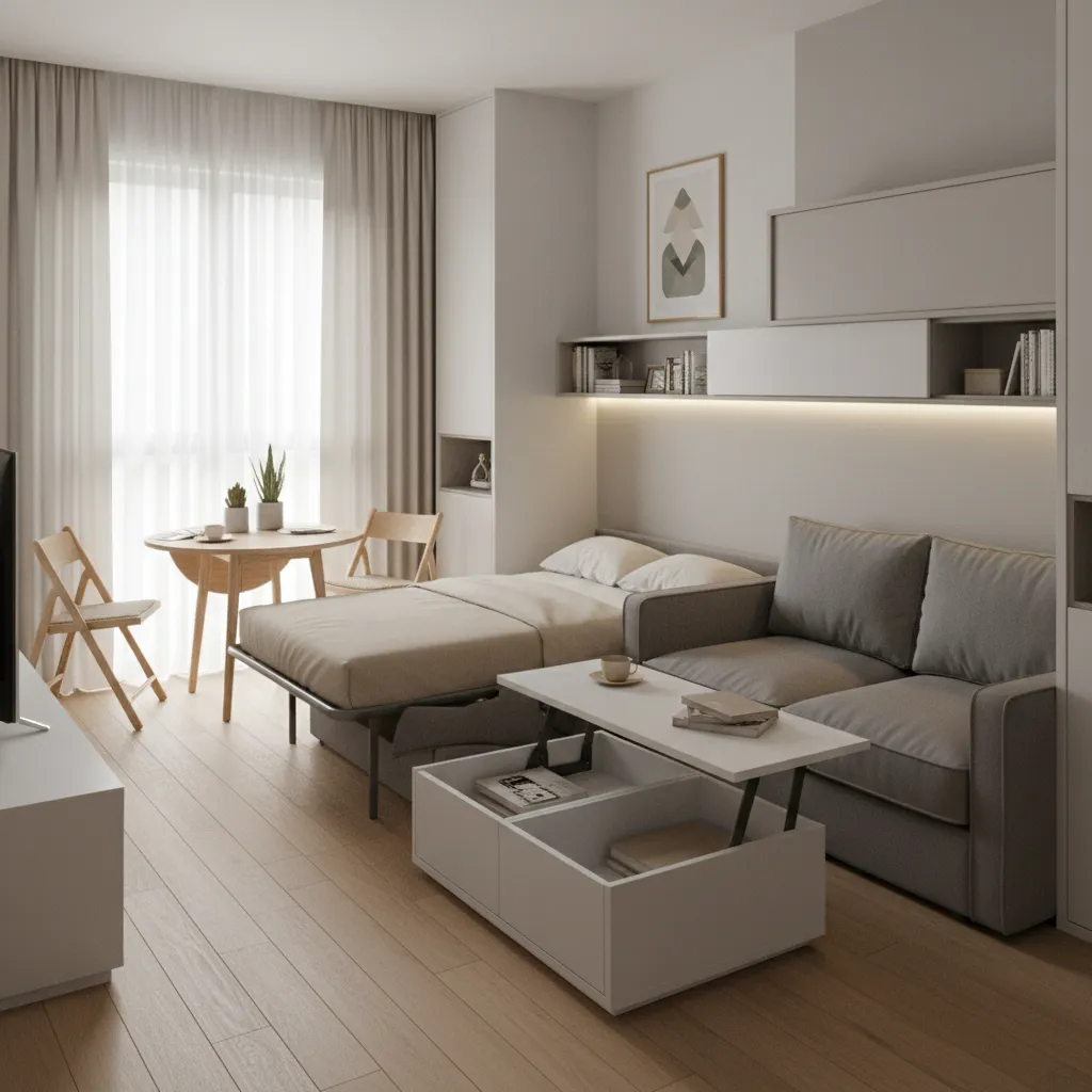 Multi Functional Furniture for Micro Apartments