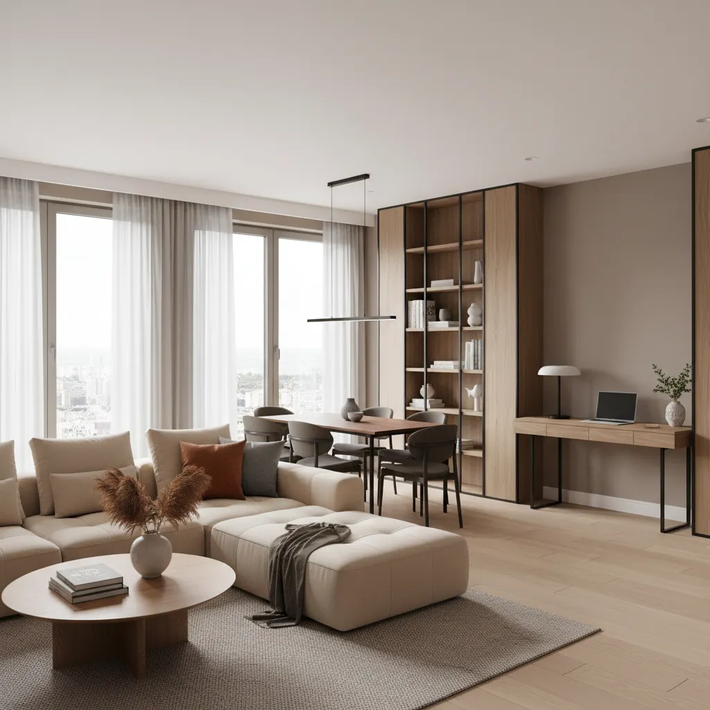 Diseño de interiores para espacios multifuncionales