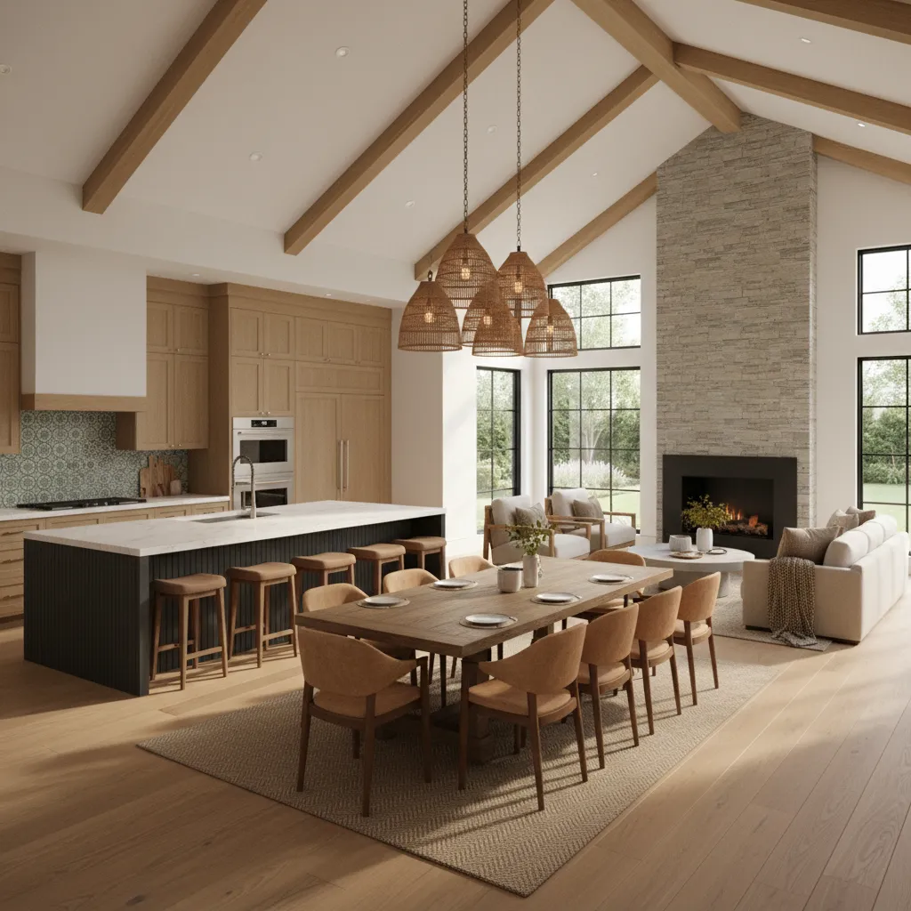 Interior layout designed for multicultural multigenerational living