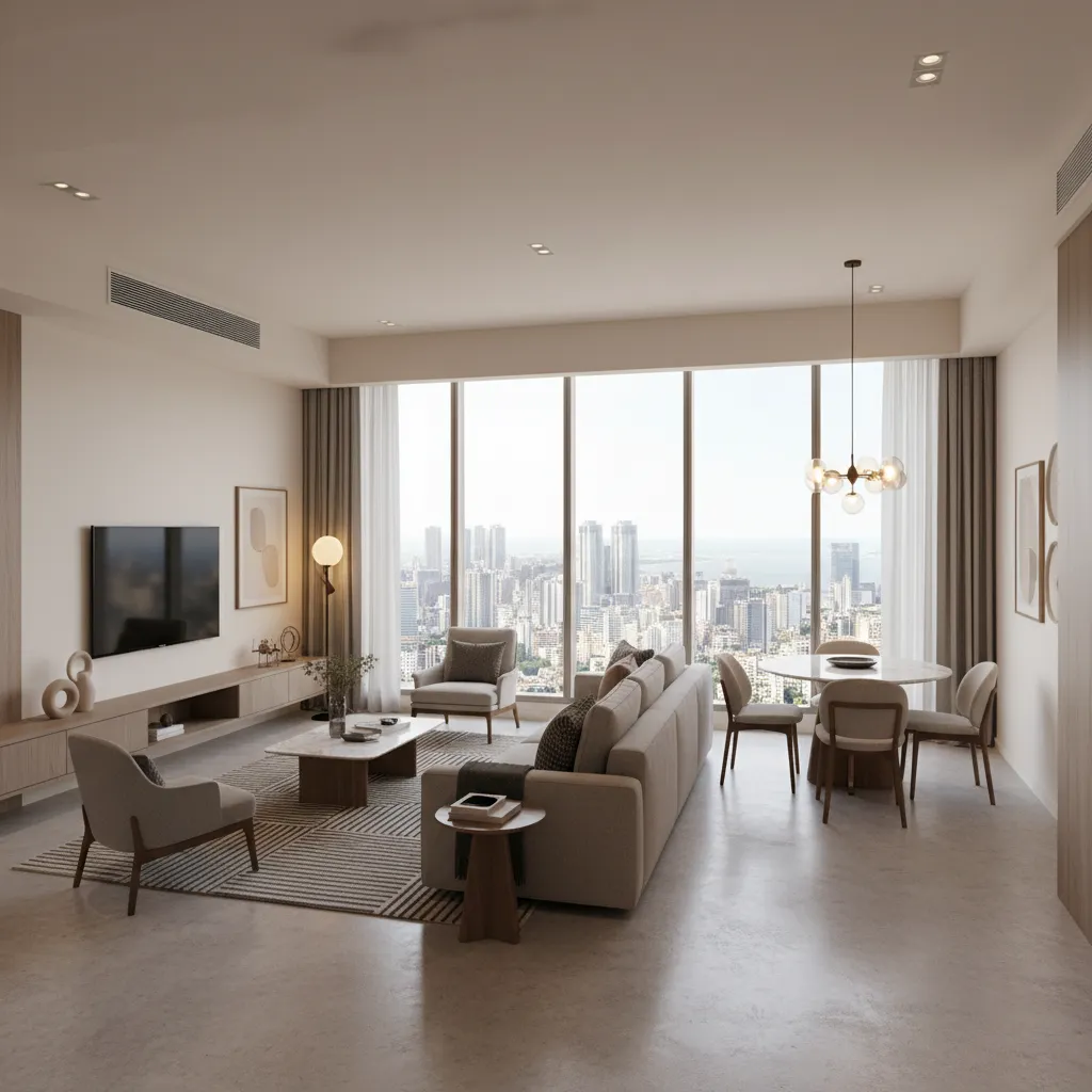 3 BHK Flat in Mumbai Smart Space Design Ideas