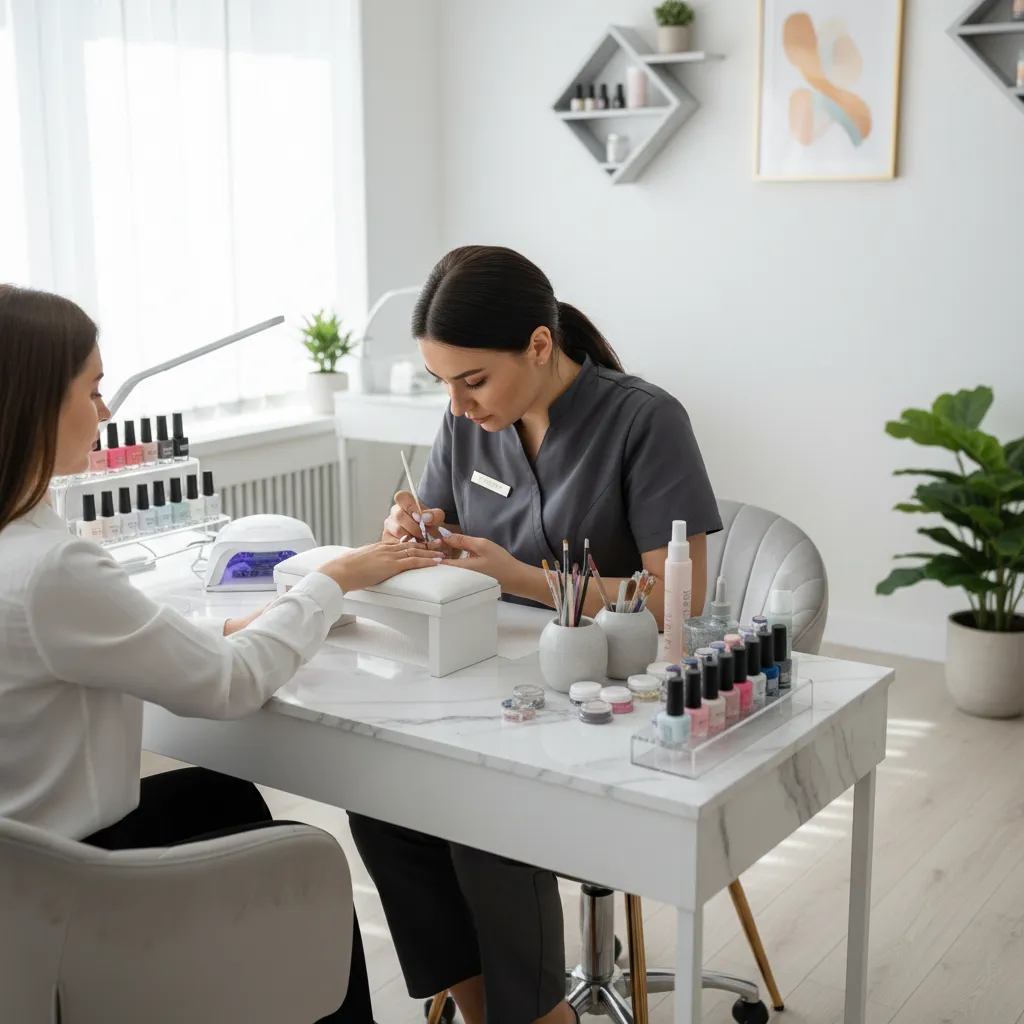 How Nail Salons Use Nail Polish Decoration in Professional Services