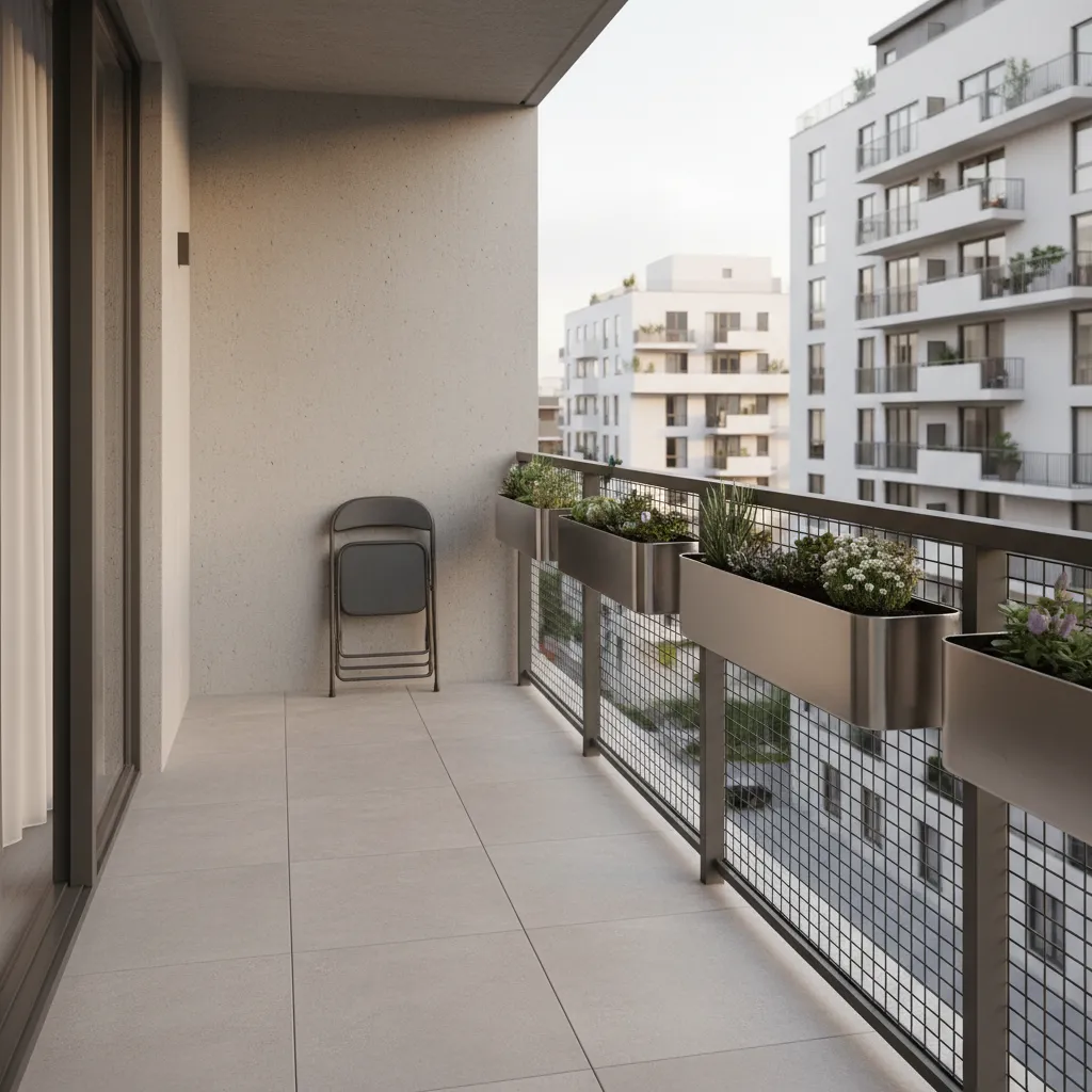 Balcony Safety Tips for Narrow Apartment Balconies