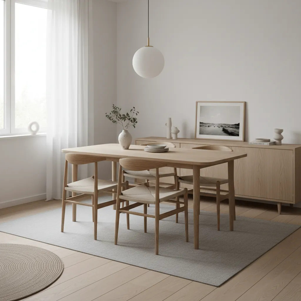 Space Planning Rules for Narrow Dining Tables in Small Rooms