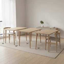 Narrow Dining Table Widths Compared 18 vs 24 vs 30 Inches