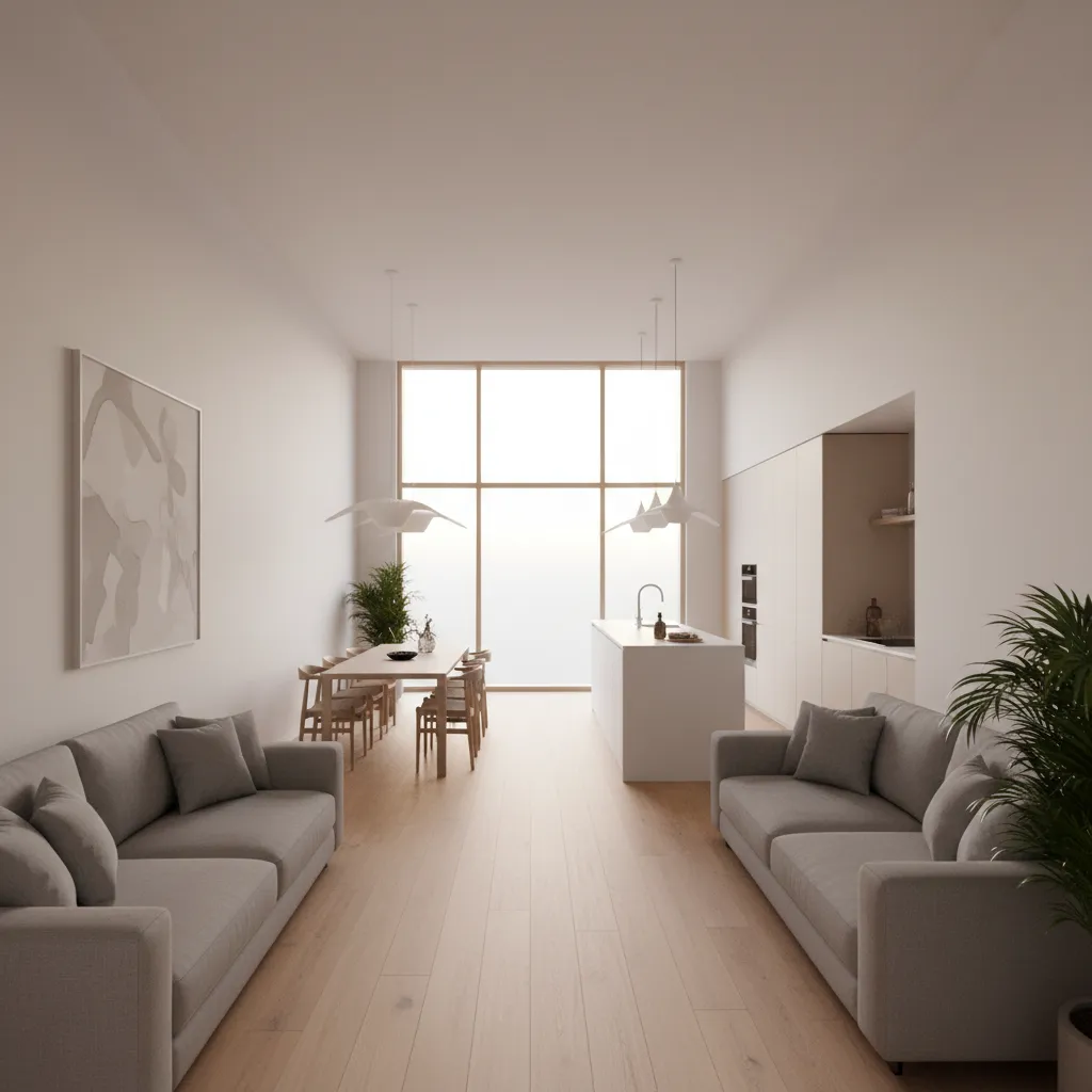 Narrow Floor Plan Designs for Small Spaces