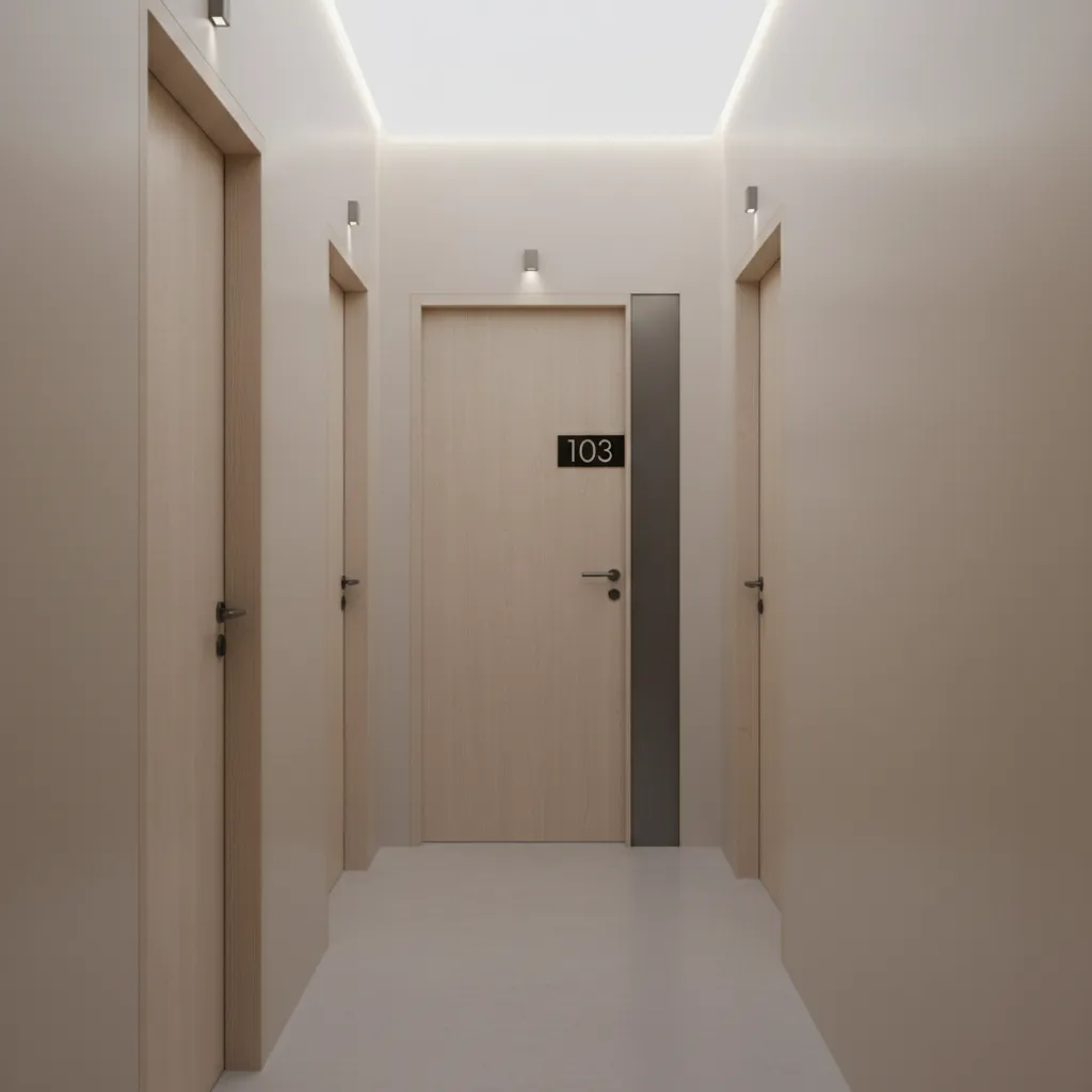 5 Apartment Door Decor Ideas for Narrow Hallways