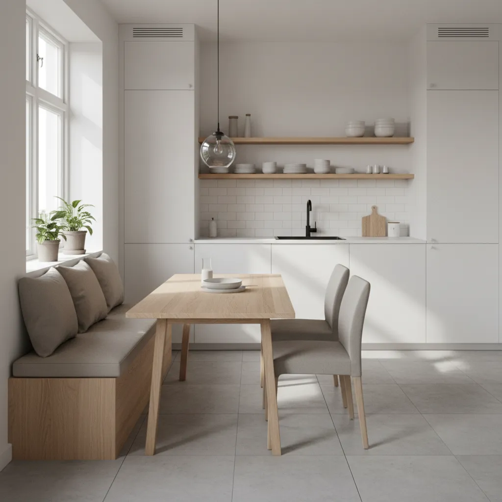 How to Optimize Seating Around a Narrow Rectangle Kitchen Table