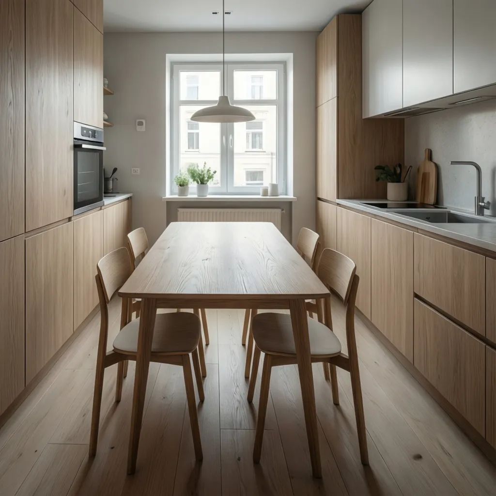 How to Choose the Right Size Narrow Kitchen Table for Your Space