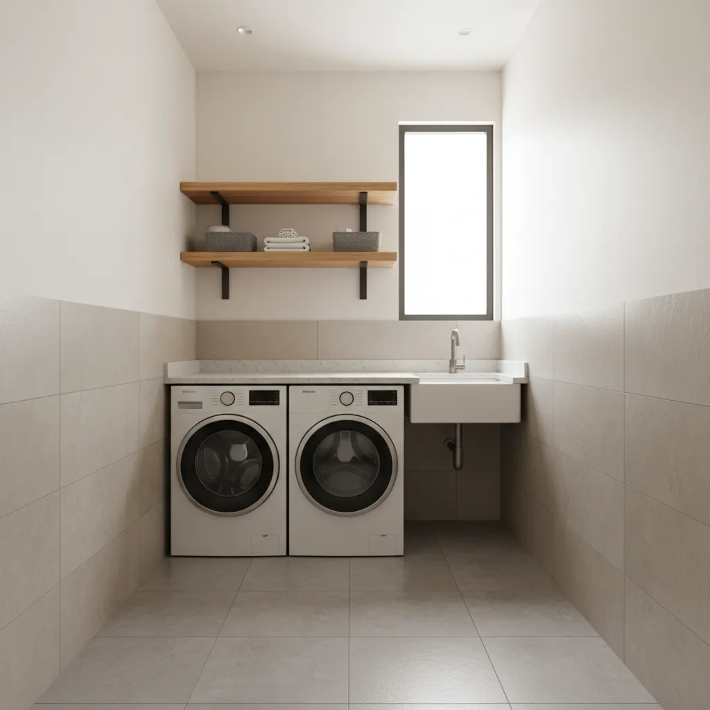 Best Materials for Narrow Laundry Room Shelving in Humid Environments