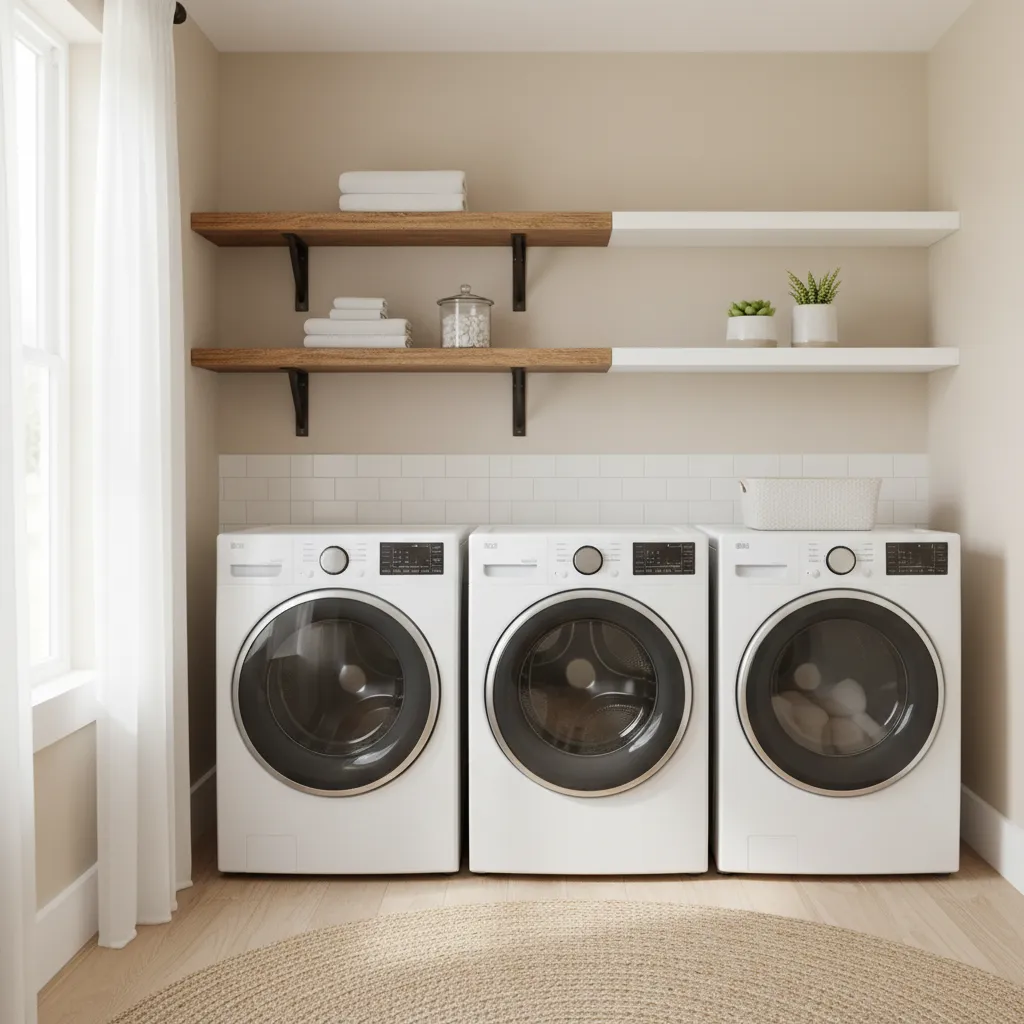 Should You Build or Buy a Narrow Laundry Room Shelf?