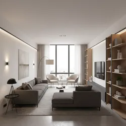 Space Optimization Techniques for Narrow Rectangular Living Rooms