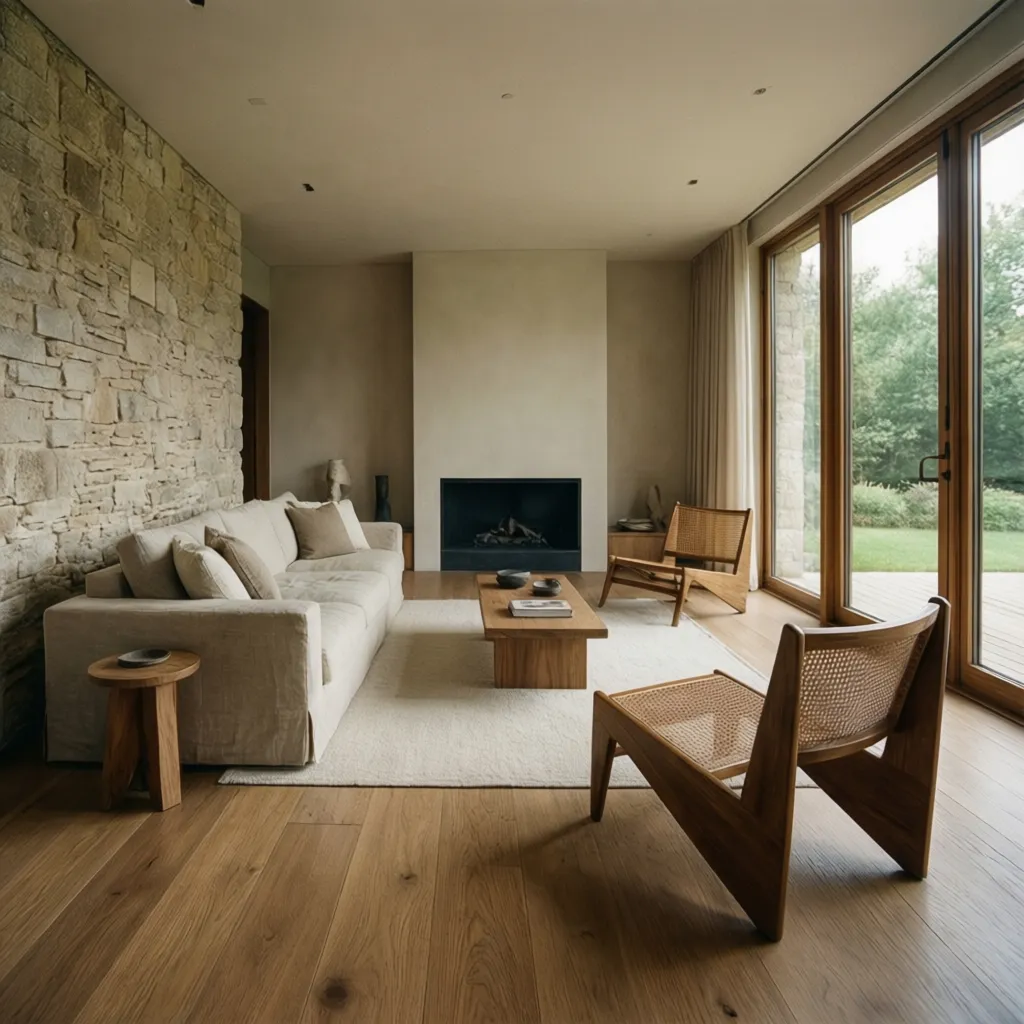 Materiales naturales en el diseño de interiores