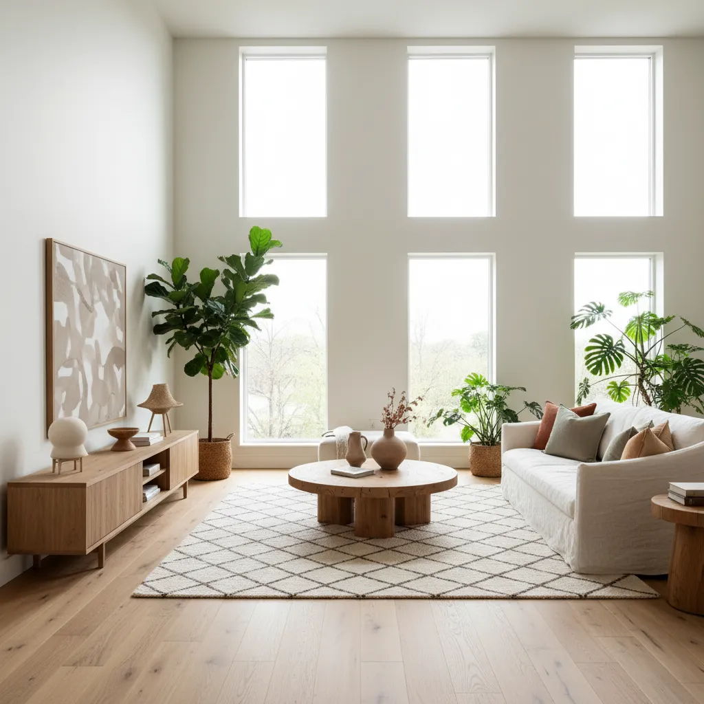 Estilo naturalista en diseño de interiores