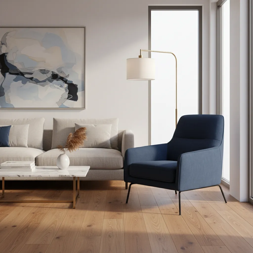 How Interior Designers Use Navy Blue Chairs in Small Living Rooms: Professional layout tricks, color pairing strategies, and real designer insights for styling navy blue accent chairs in compact spaces.