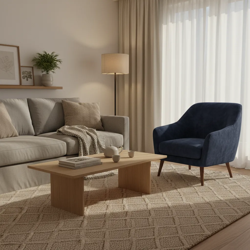 Light Color Palettes That Balance Dark Seating