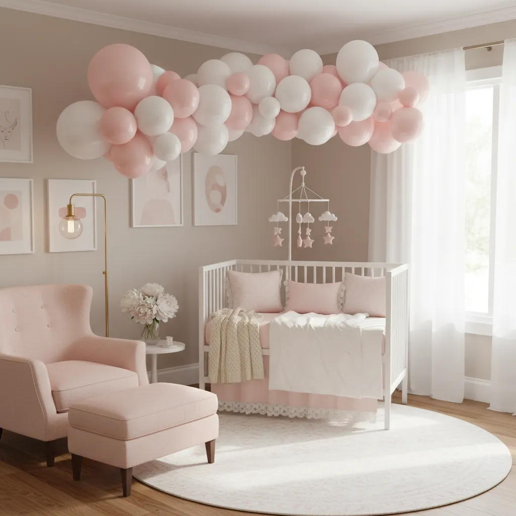 5 Newborn Baby Girl Welcome Home Decoration Ideas