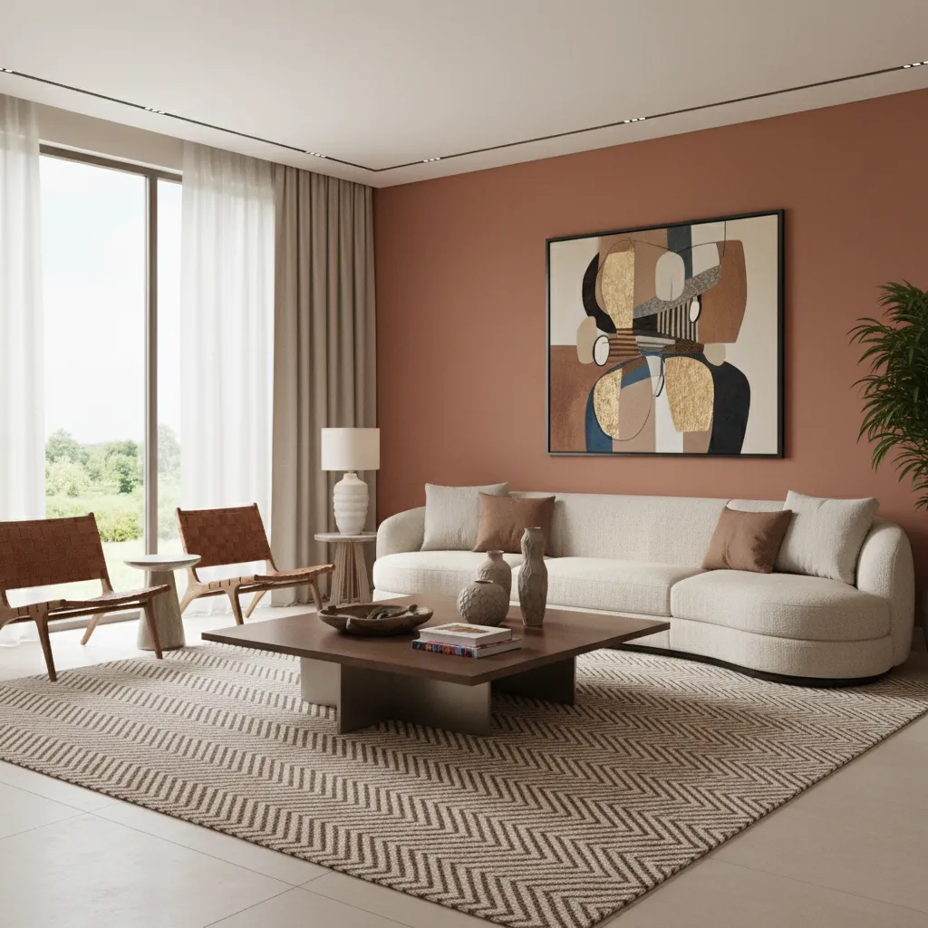 Wall Painting Designs for Living Rooms in Nigeria