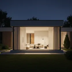 Privacy Risks When Indoor Lights Are Visible Through Curtains