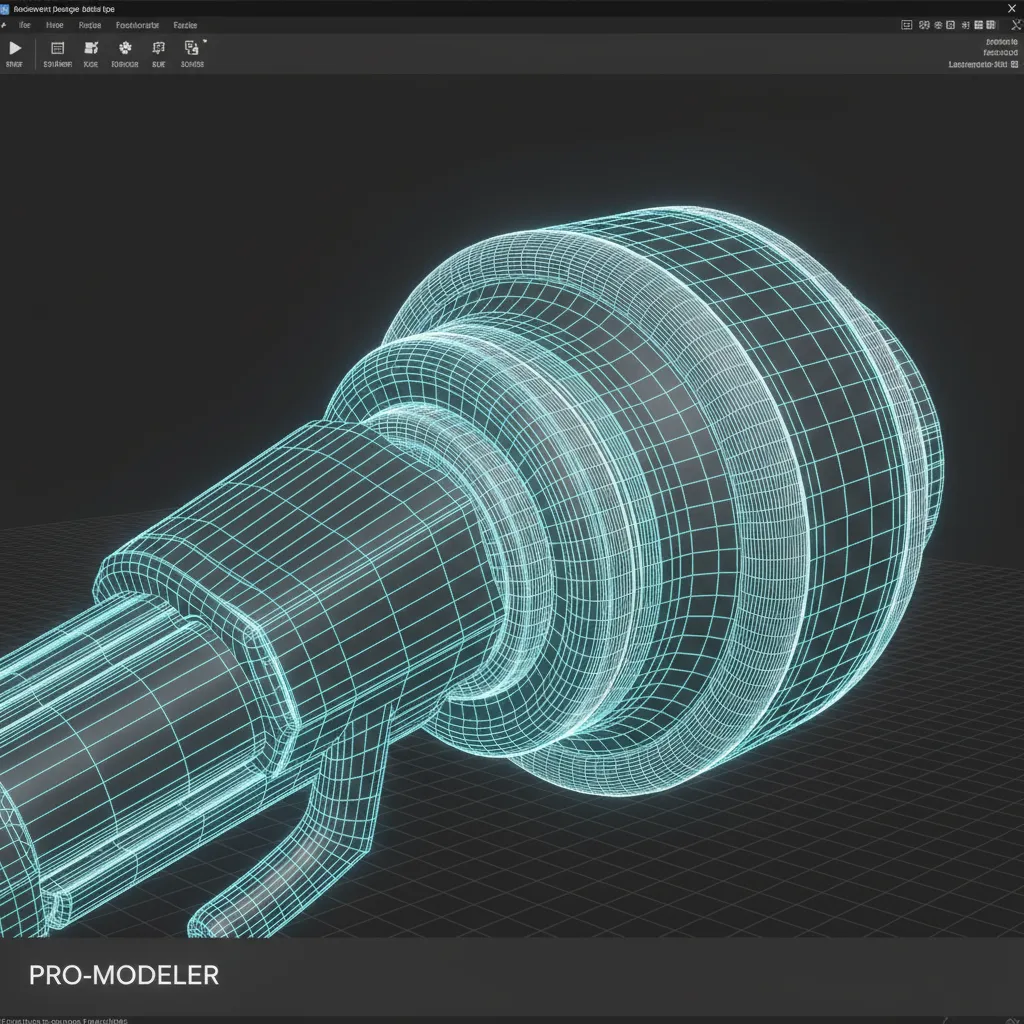 Example of non manifold edges highlighted in a 3D mesh