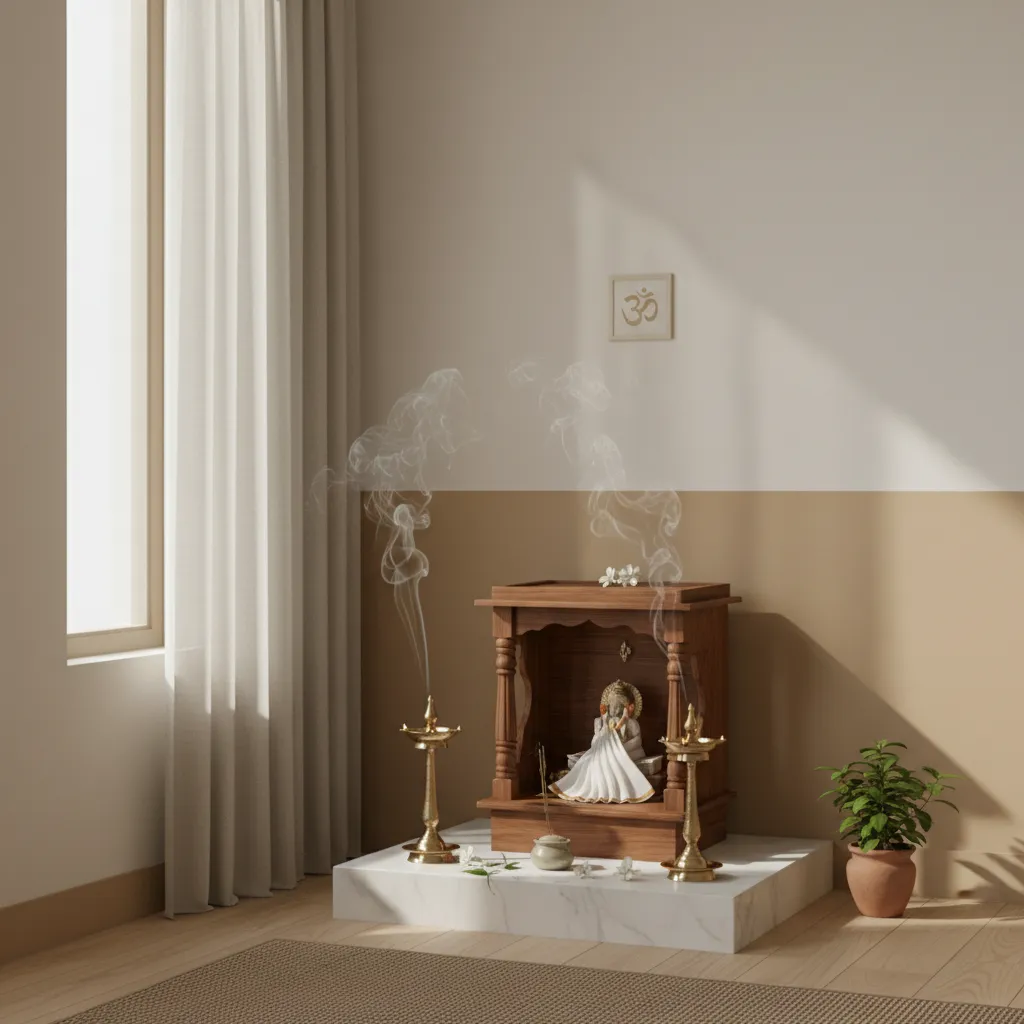 5 Ways to Optimize a North-West Pooja Room