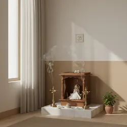 5 Ways to Optimize a North-West Pooja Room