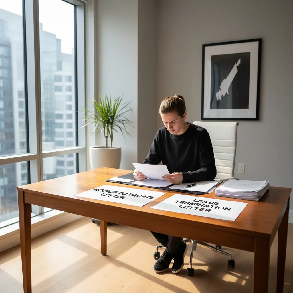Notice to Vacate Letter vs Lease Termination Letter: Key Differences