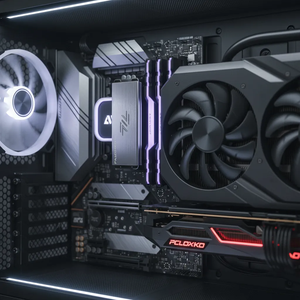 NVMe SSD storage drive used for fast loading of large 3D project files