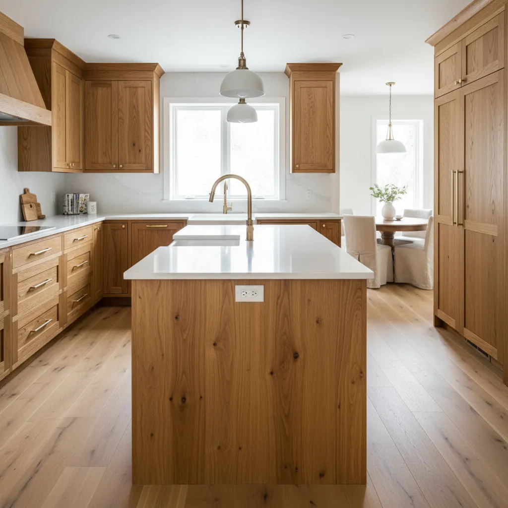 When to Keep, Refinish, or Replace Oak Kitchen Cabinets