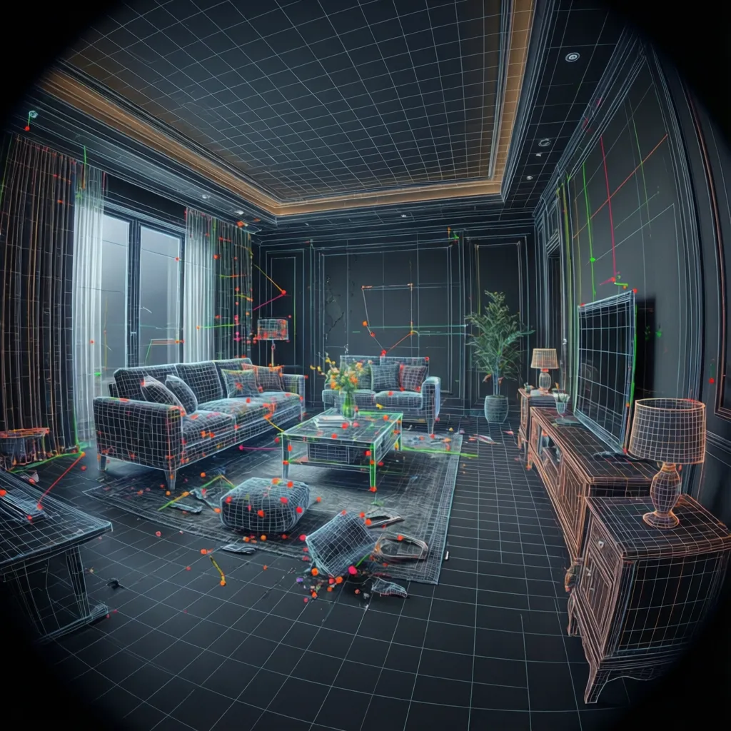 Inspecting OBJ mesh topology in 3D modeling software