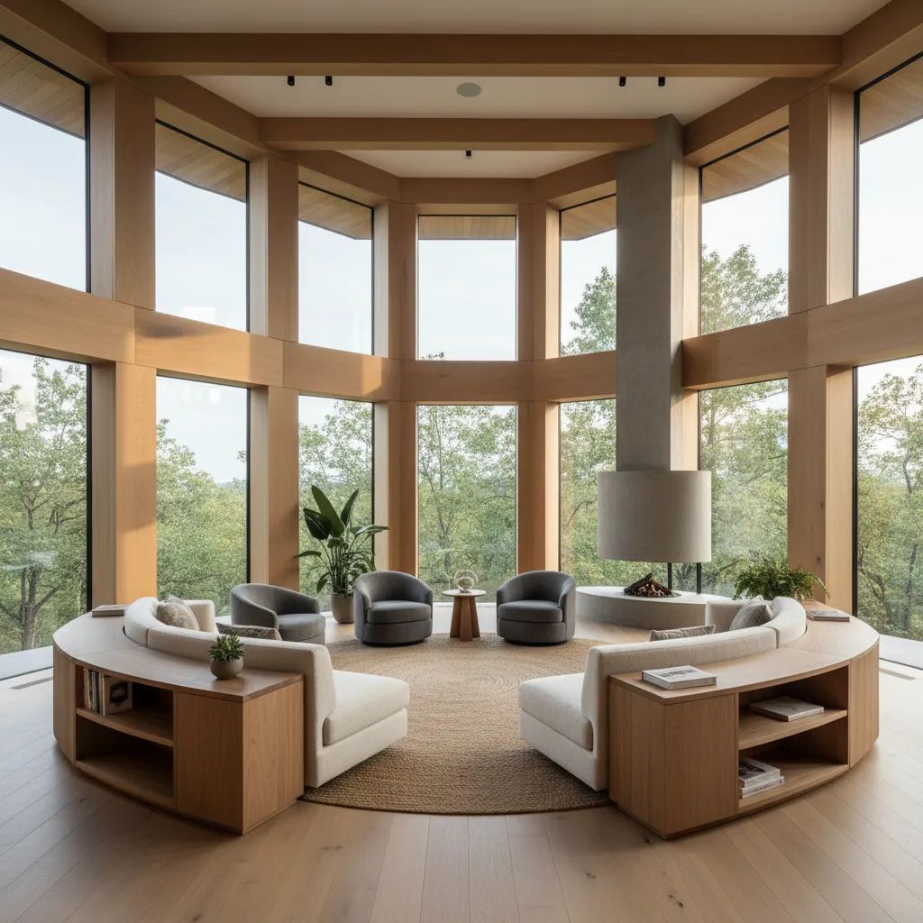 How to Optimize Furniture Layout and Interior Flow in Octagon House Designs