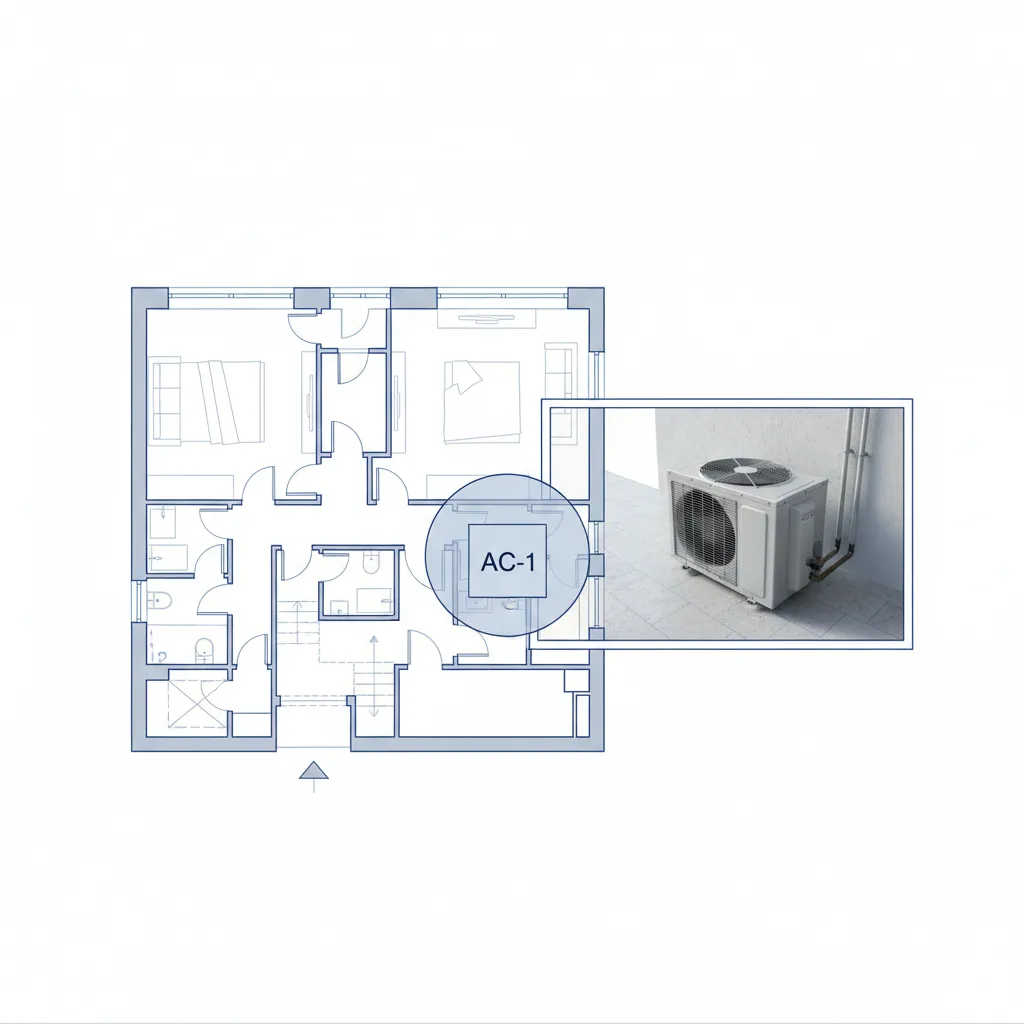 ODU vs Condenser in Floor Plans: Key Differences in HVAC Drawings: Learn how to quickly distinguish ODU and condenser units when reading architectural and mechanical floor plans.