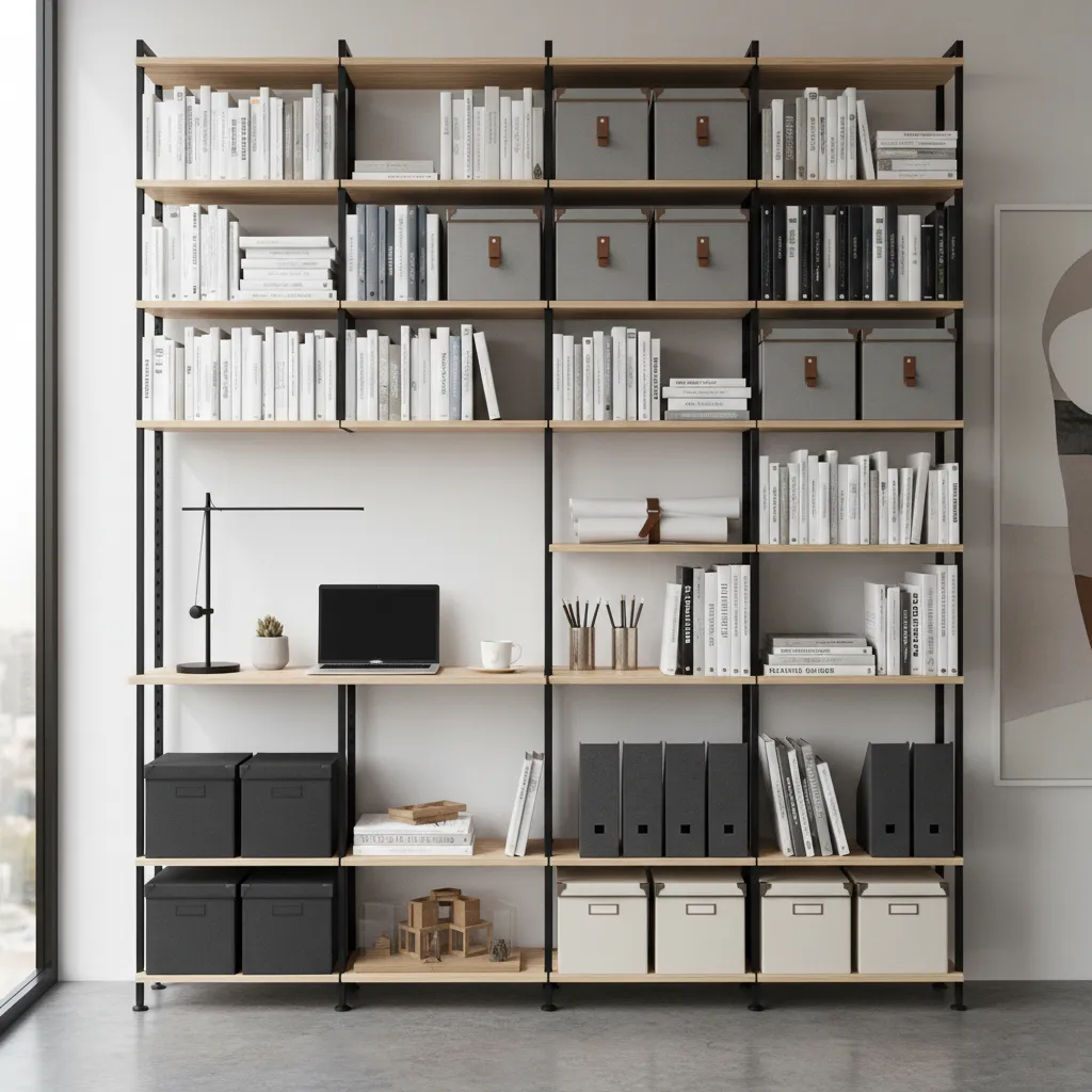 Why Office Bookshelves Often Become Cluttered