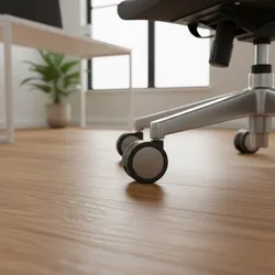 Rubber vs Polyurethane Casters for Wood Floors