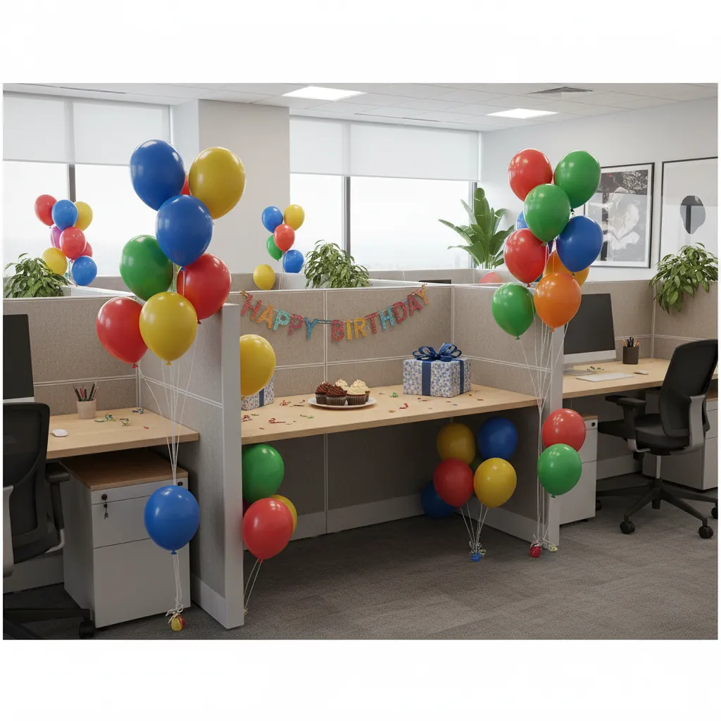 Office Cubicle Birthday Decoration Ideas That Actually Feel Fun