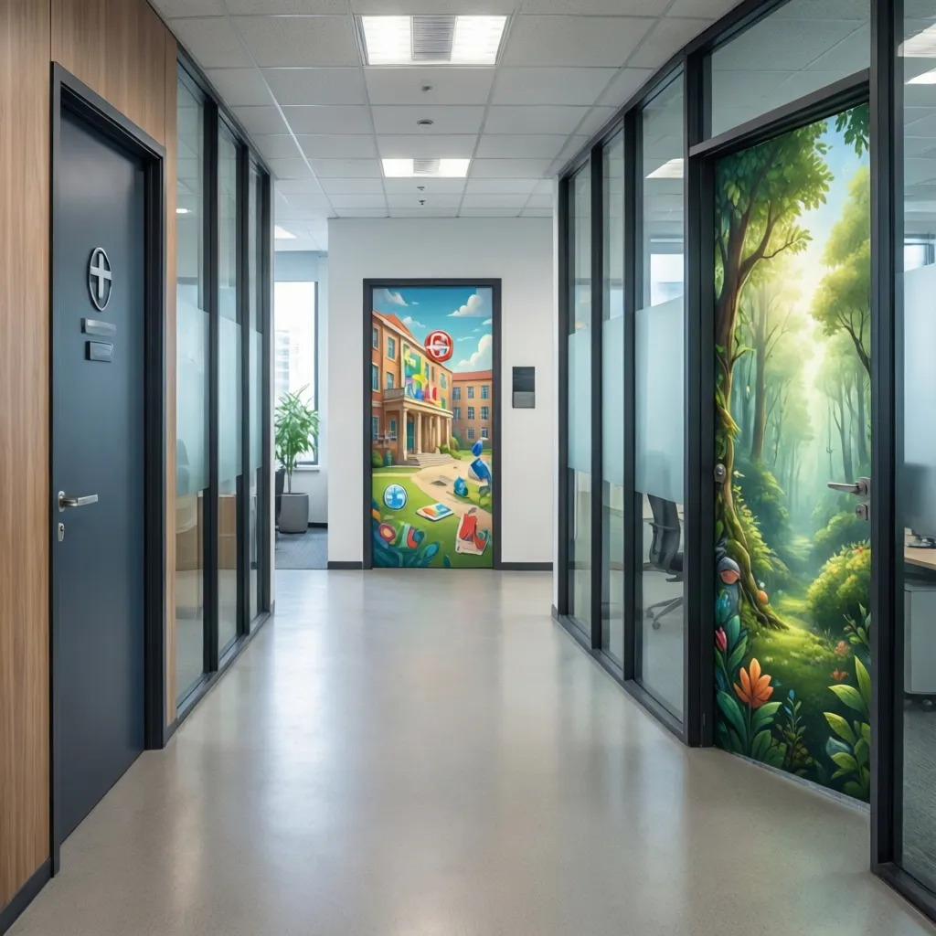 Office Door Decoration Ideas by Industry: Corporate, Education, Healthcare
